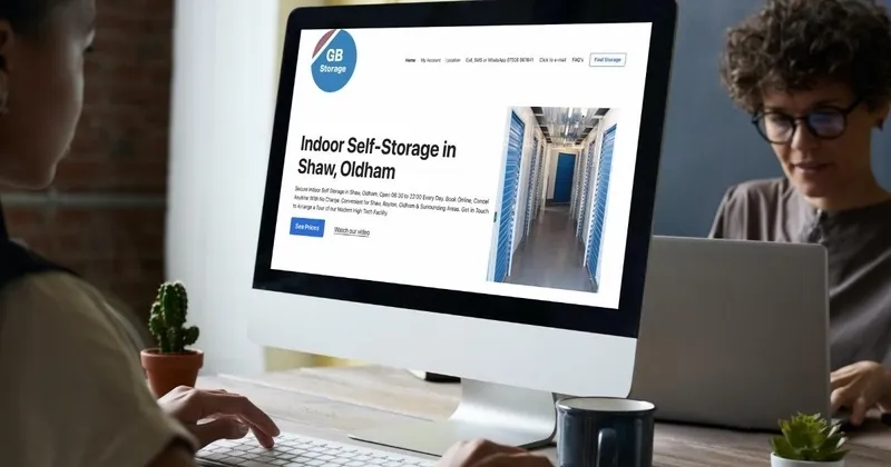 GB Storage website