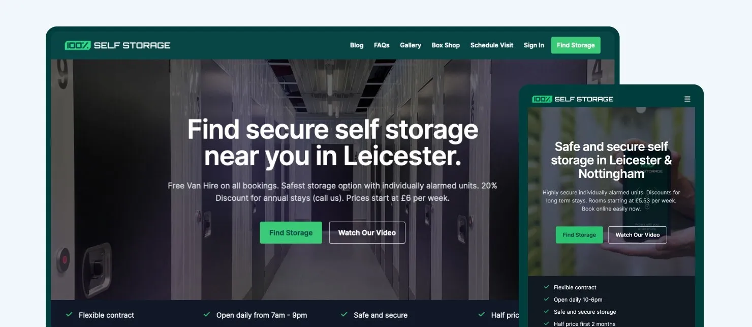 New Homepage layout option