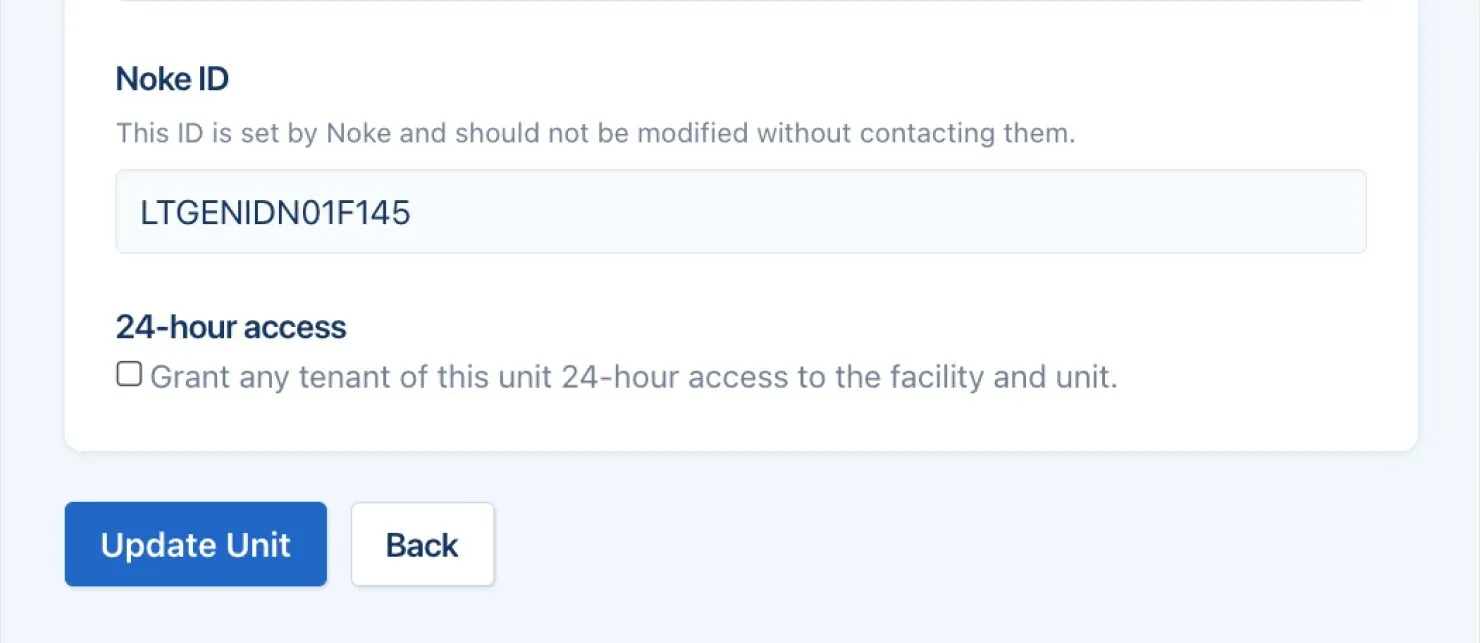 Grant customers 24-hour access (Nokē only)