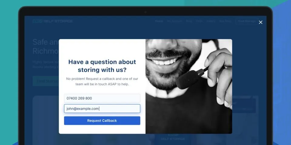 Capture more leads with a Pop-up Form