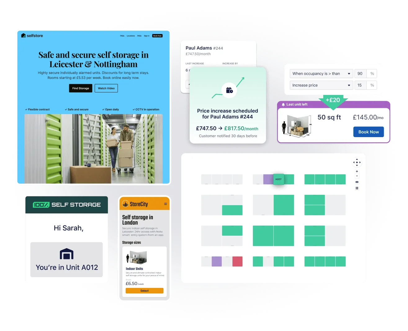 Self storage software